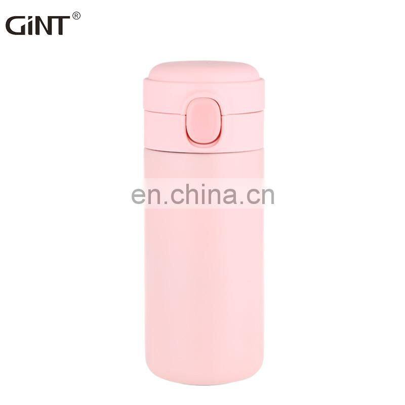 small capacity 300ml cup water bottle  portable stainless steel vacuum flask with  bounce cover