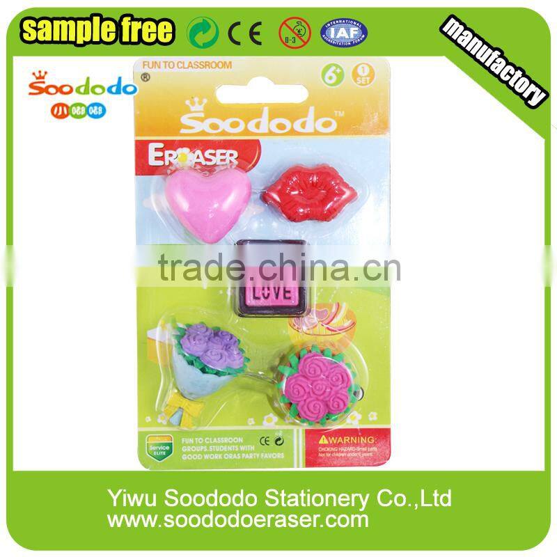 Mini Football Shaped 3D Eraser