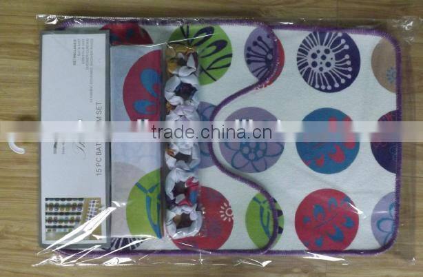 Disposable absorbent floor mat