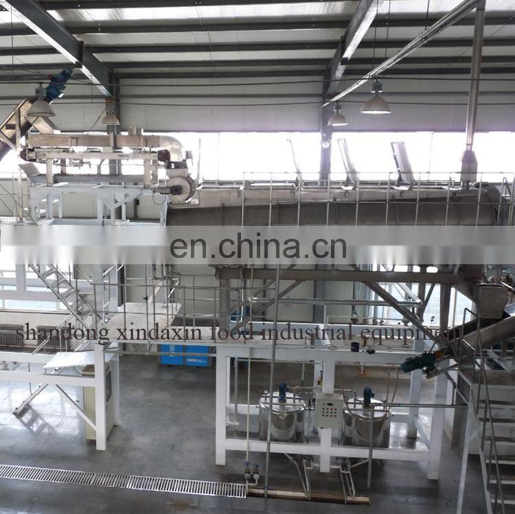 Automatic fresh potato flakes making machine potato powder machinery