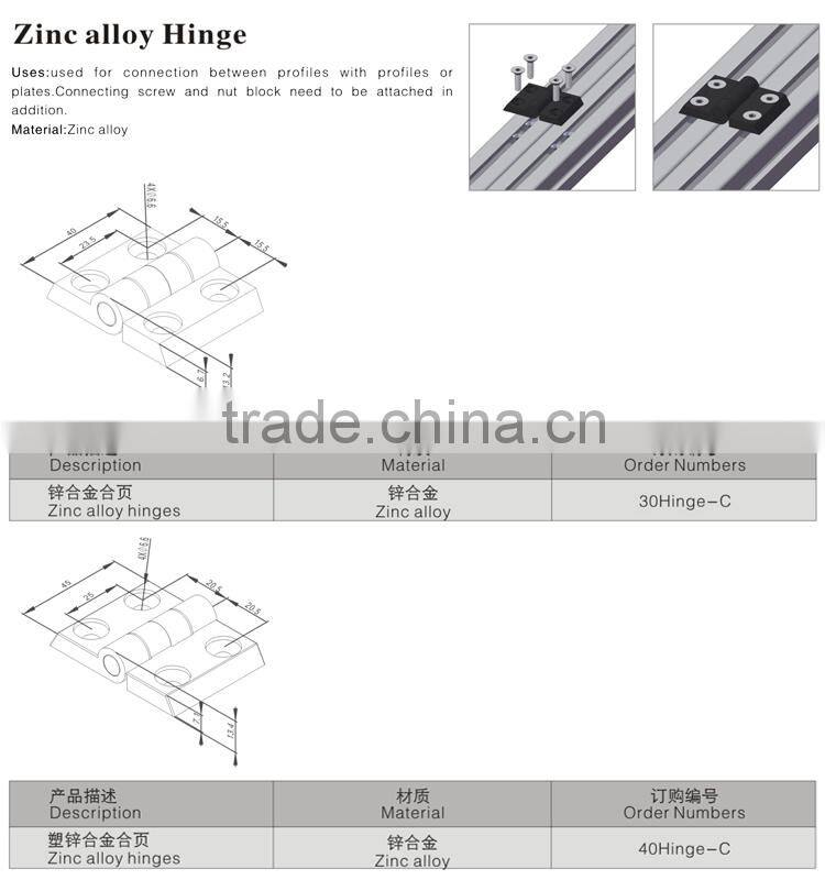 Jinli Cheap Goods From China Fasteners Zinc Alloy Small Hinge