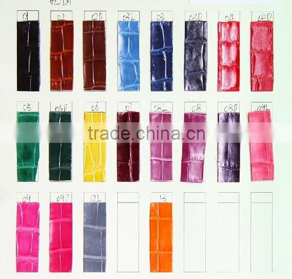 Luxury exotic skin real aligator leather case for iphone 6 plus