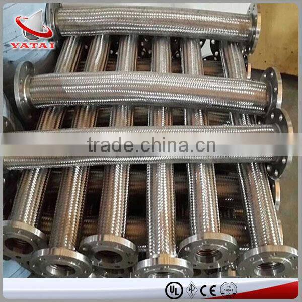 China Tube Steel Braided Soft Ptfe Hose Assembly