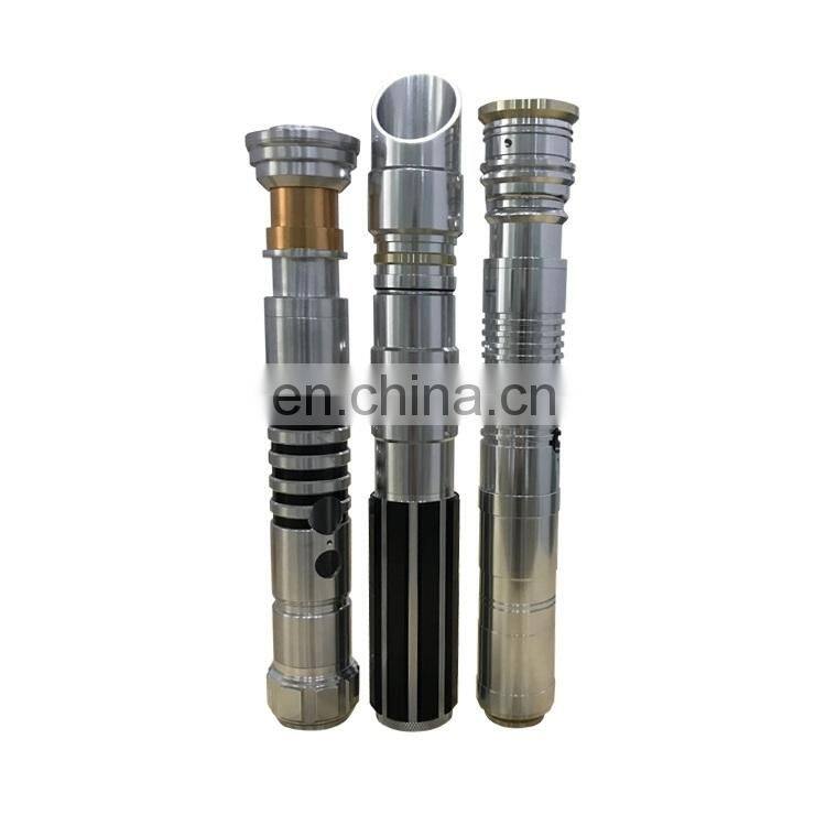 Oem Brass Stainless Steel Anodized cnc milling Aluminum parts Turning Service  cnc aluminum part for saber lightsaber parts