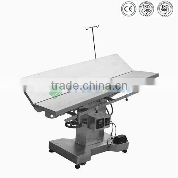 YSVET0504 electric rise and down function cheapest vet operating table price