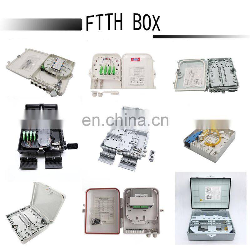 Hot Sale outdoor indoor FTTH 8 cores Caja Fiber Optic Splitter Distribution Box Optical Termination Box
