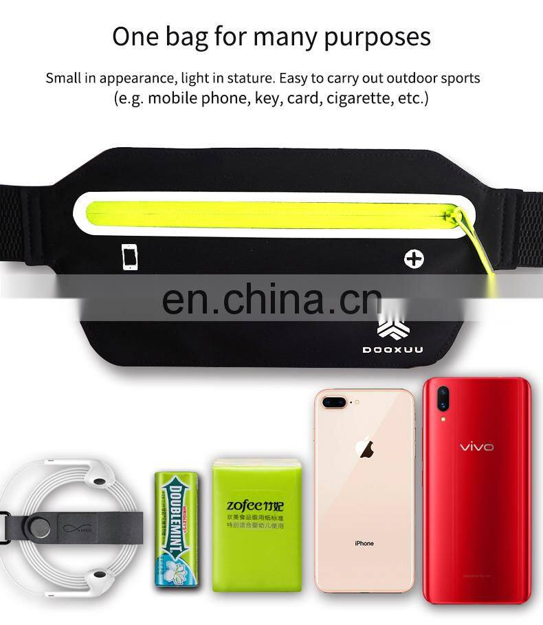 Multifunctional sports pockets for men and women running mobile phone pockets personal leisure invisible outdoor bag