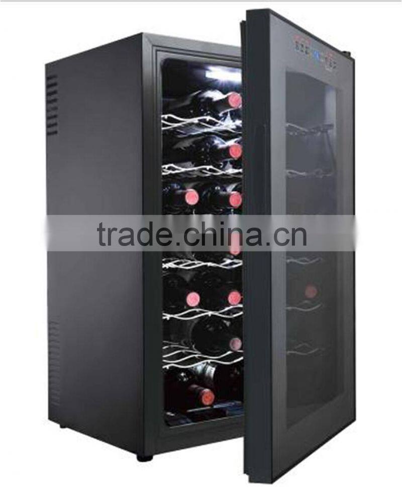 24 Bottles wine refrigerator, fridge for red wine, Dual Zone wine coolers
