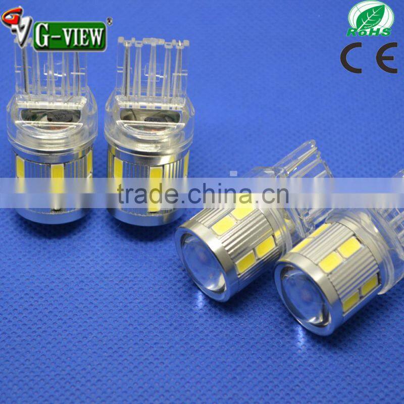 Newest hotsale !! high quality 7440/7443 12smd 5630 with 5W Creeled automotive led lamp