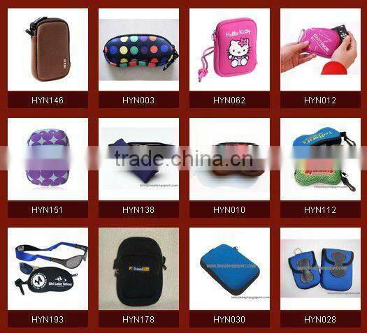 neoprene electronical goods pouch