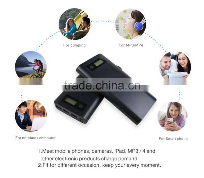 3 USB output high capacity 20000mah mobile power bank