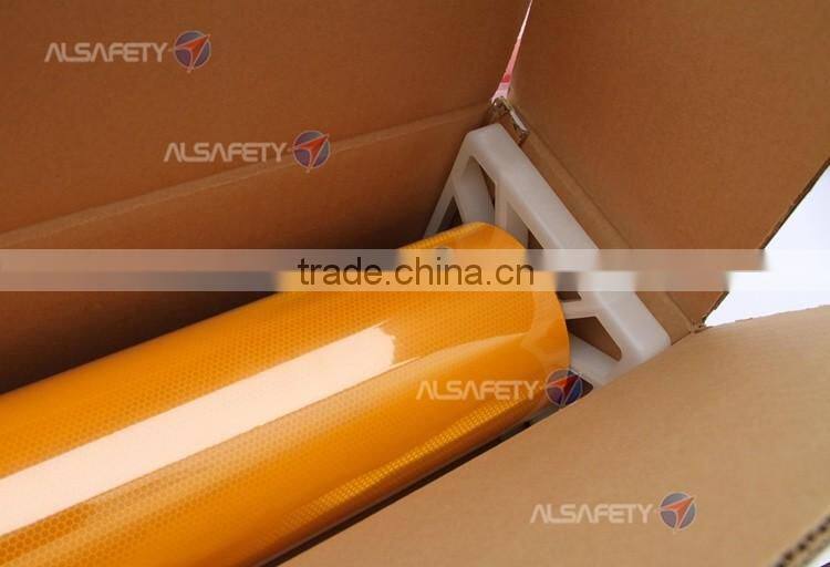 AHP1000 flurescent yellow green prismatic self-adhesive rubber sheeting price