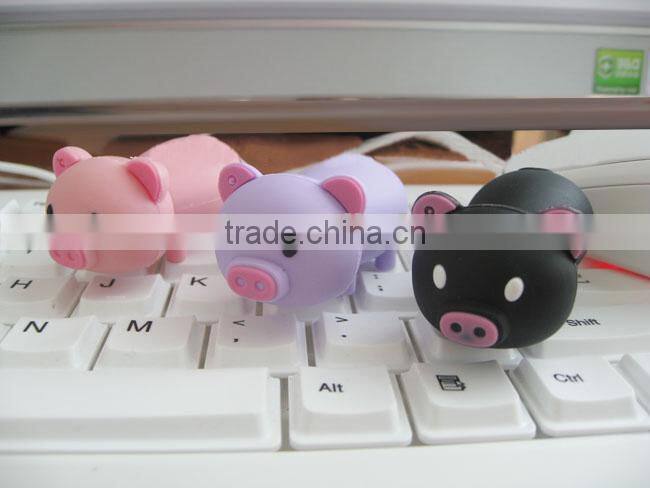 animal shape usb flash drive with little cute pig with high quality