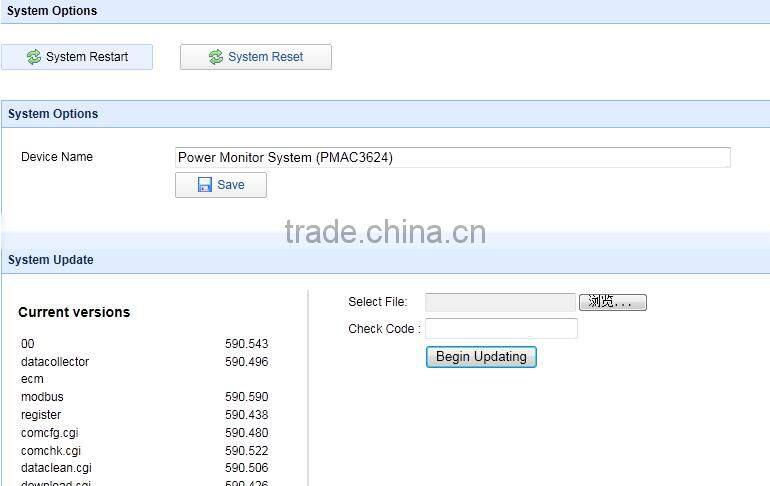 PILOT PMAC3624 Power Monitor Web Server for 128pcs meter