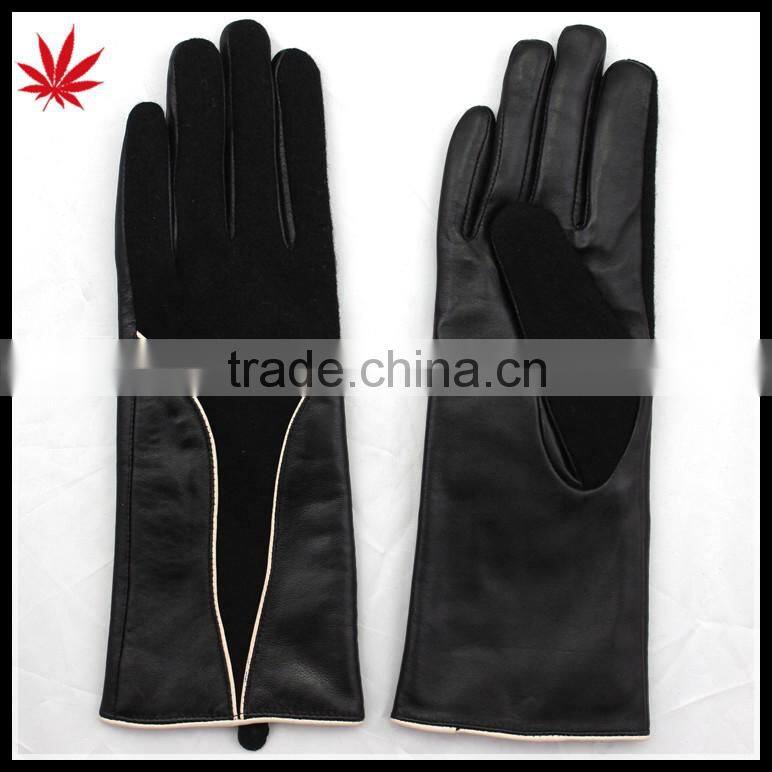 ladies kid leather gloves long leather opera gloves