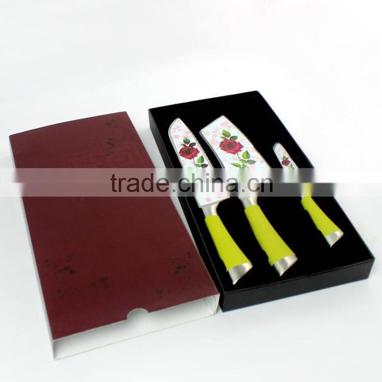Professional high quality stainless steel knife set