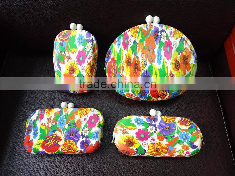 2015 Hot selling silicone wallets for women/ladies wallets/ladies wallet