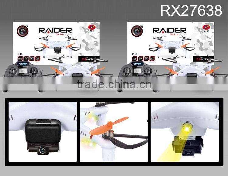 Newest 6 axis gyro mini rc quadcopter drone with hd camera