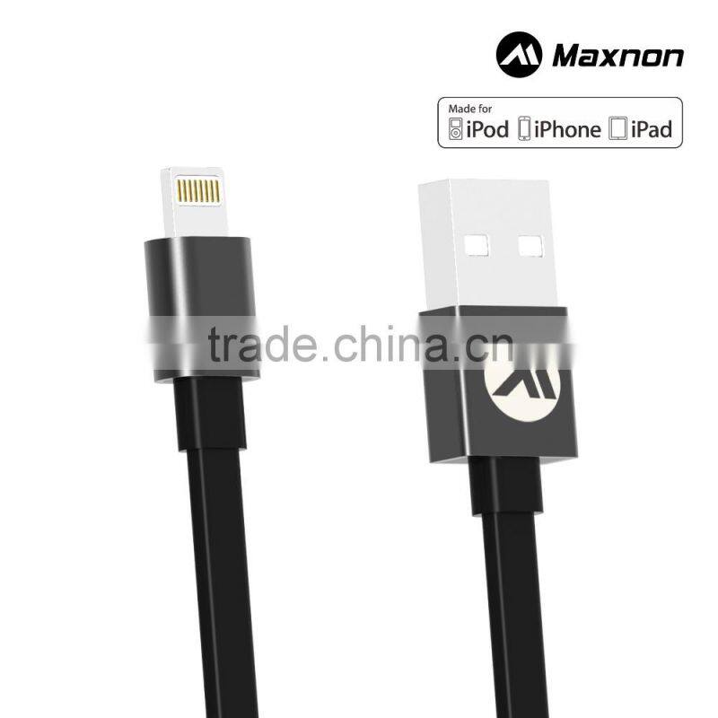 MFI Certified Factory Customized Logo Light Fast Charge 8Pin Light LED Micro USB Cable For iPhone 6 Cable