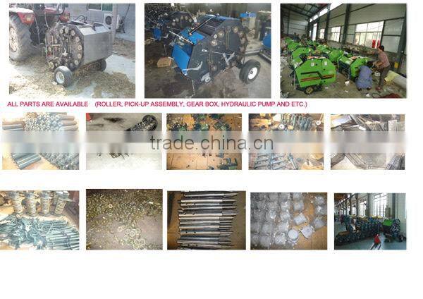Small hay round baler /straw hay baler