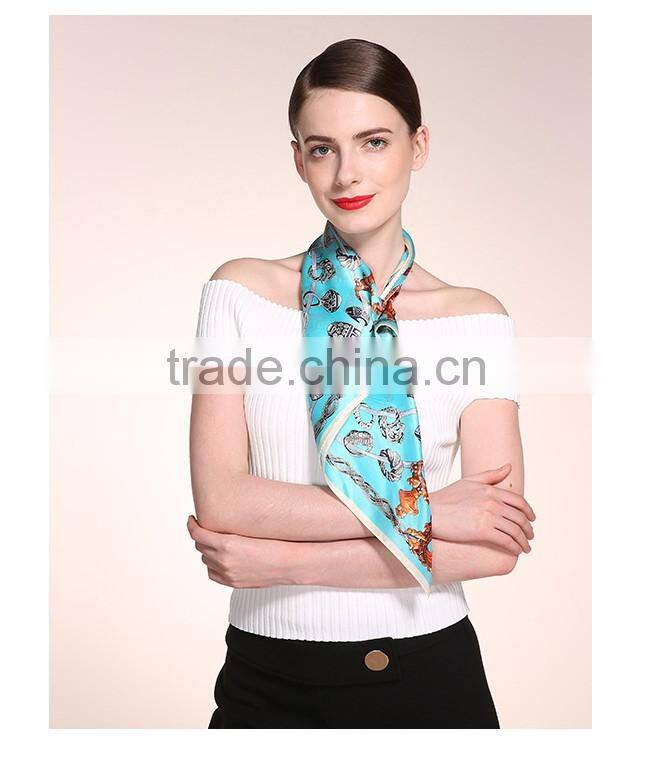 100% silk jacquard shawl, triangle neck scarf