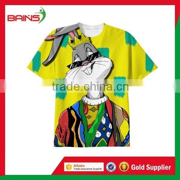 Summer New Style dry fit custom t shirt printing in china