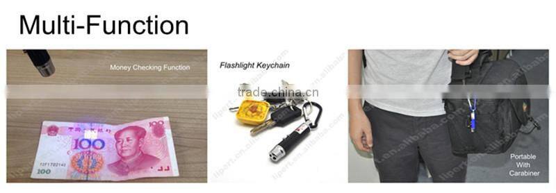 (130332) Hot Sale LED Torch Light Mini Flashlight Promotional Small Led Light Carabin