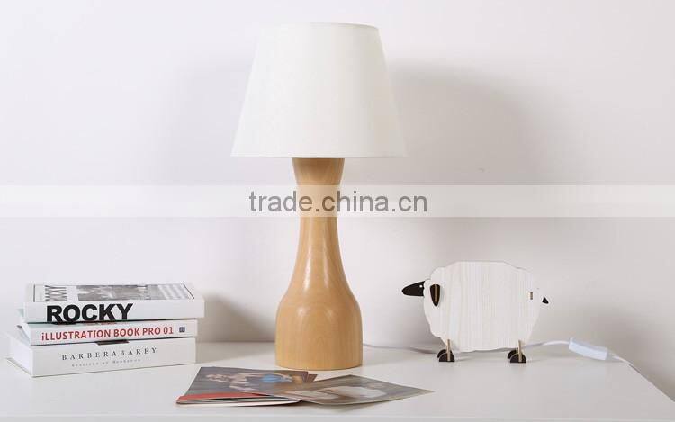 LED Wood table lamp LED Wood table Light JK-879-14 western contemporary wooden table lamp modern bedside lamp