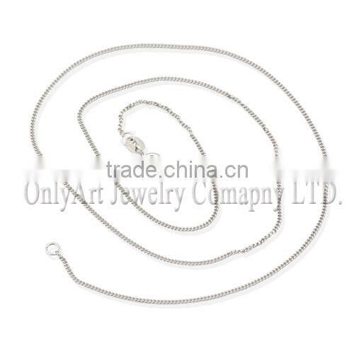 925 silver necklace set jewelry fashional design fancy long chain necklace