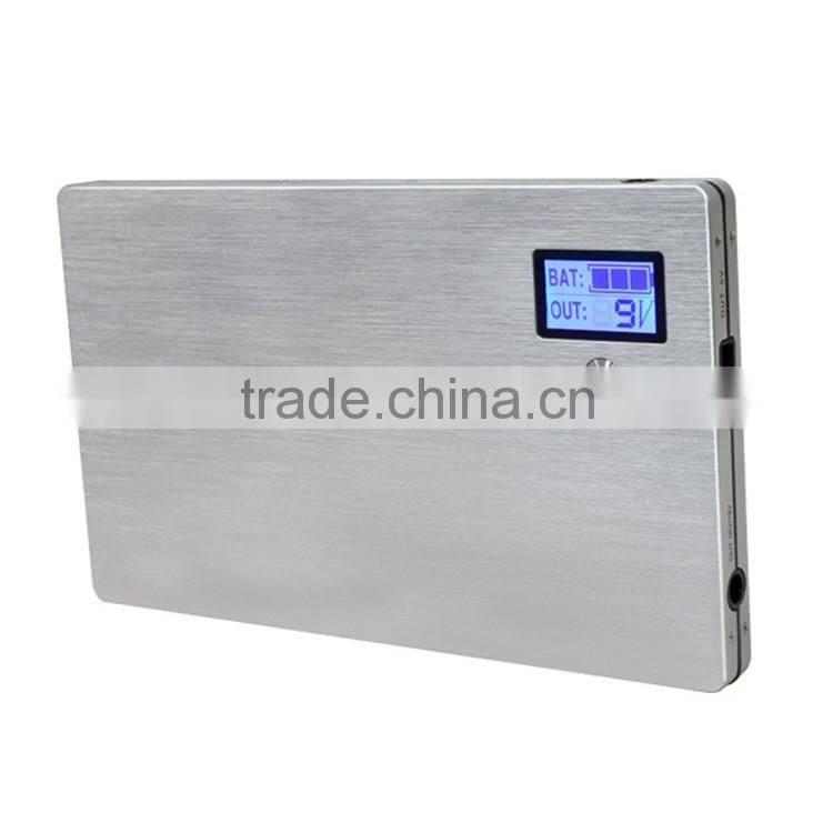 External Battery Backup Universal Portable Laptop Power Bank 20000mAh 19V