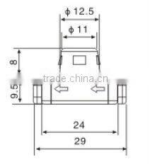 Advertising Letters led pixel RGB LED Module WS2801 12mm Hole