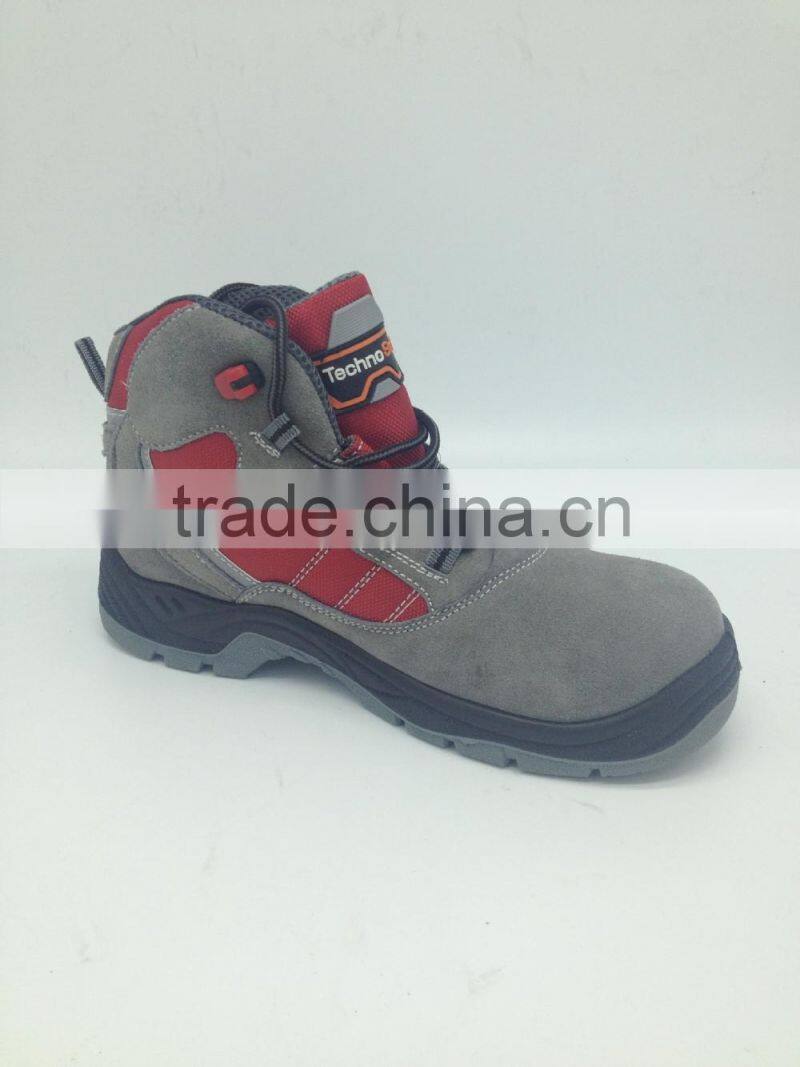 Slip Resistant Men Leather Working Shoes //man made shoes lining leather