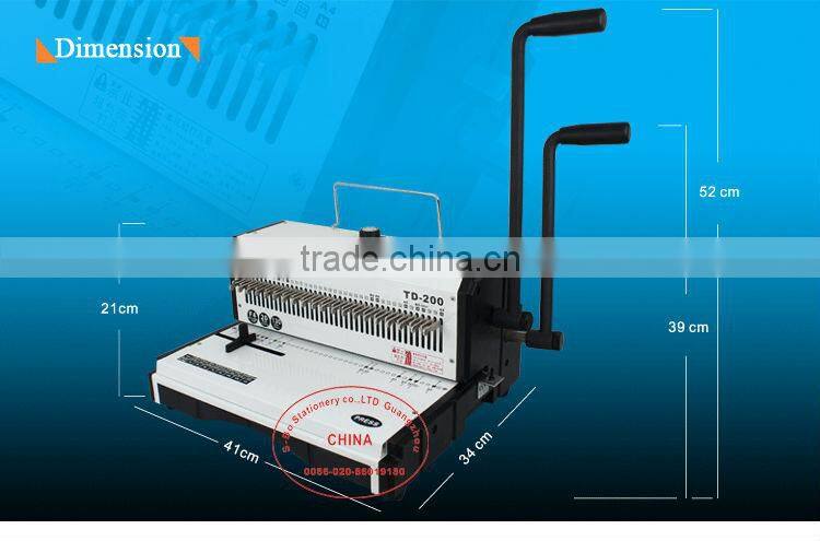 Perfect wire binding machine wire binder