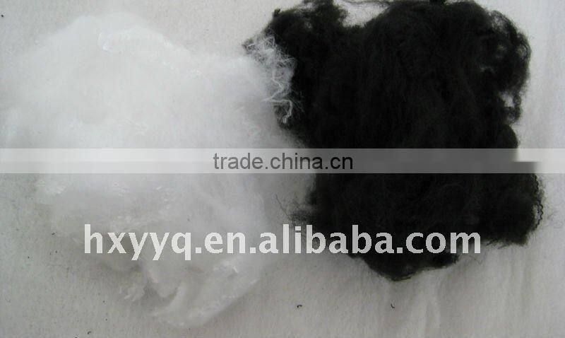 white recycle polyester staple fiber