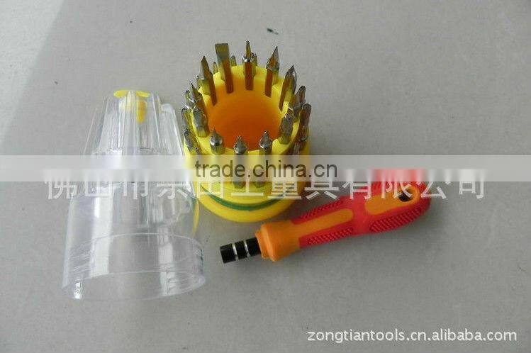 31 in 1 screwdriver set,tool set,hot selling screwdriver bits