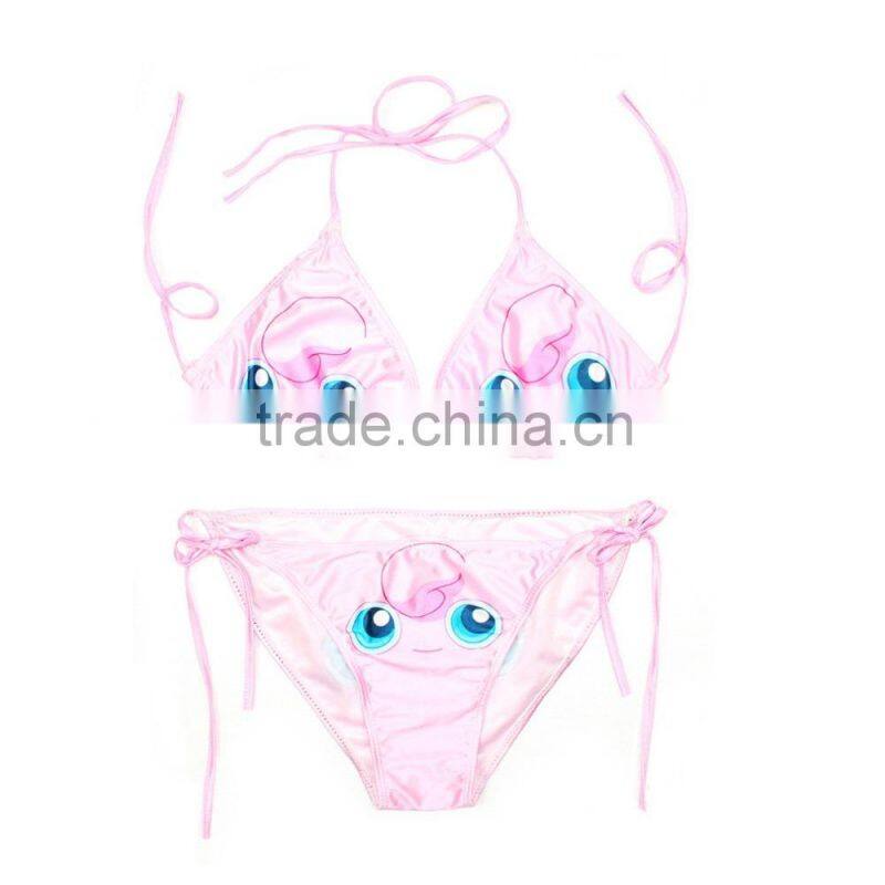 Cheap Price Digital Print Hot Sex Girls Teen Bikini