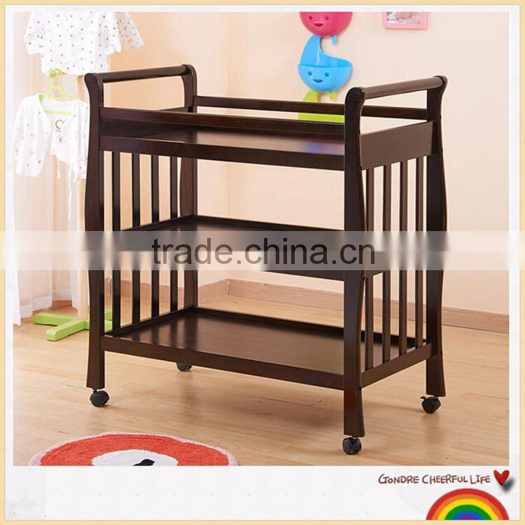Modern bedroom furniture diaper changing table/baby changing table