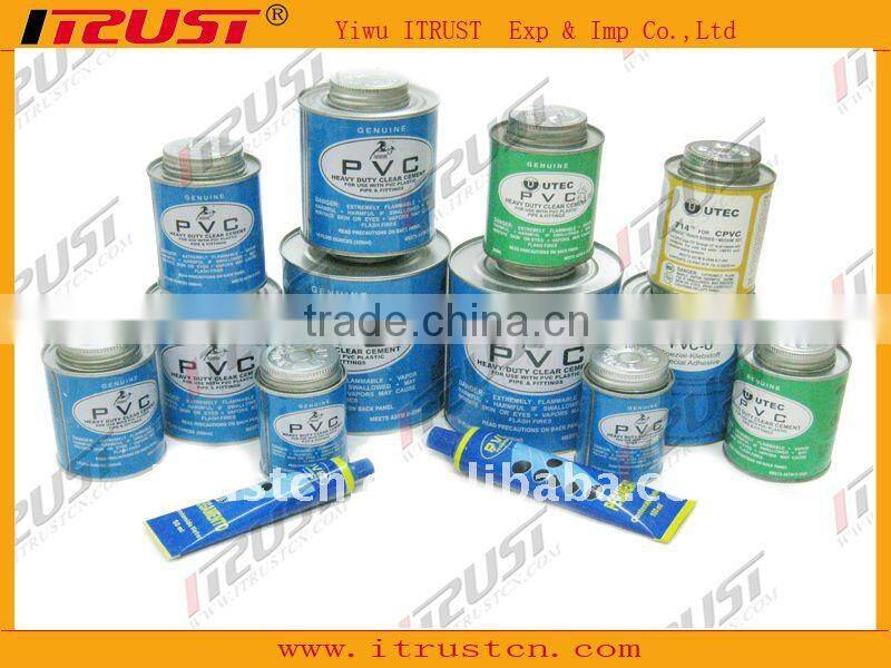 Various kinds of PVC glue
