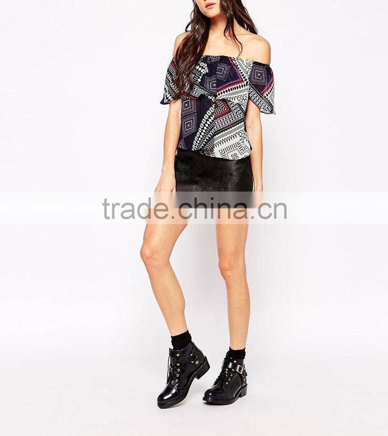 Spicy lust blush lady halter tops designs dress apparel suppliers