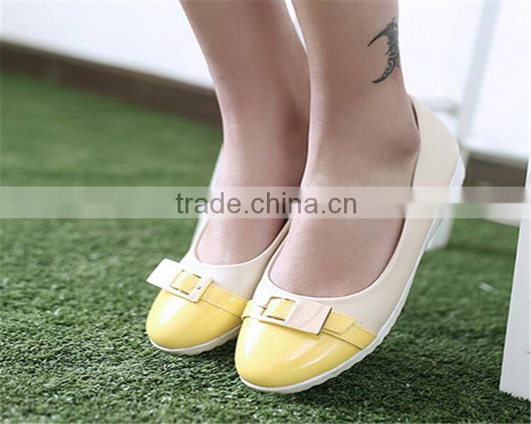 Hot selling new design laser flat shoes shoes women sexy with low price XT-DA0946