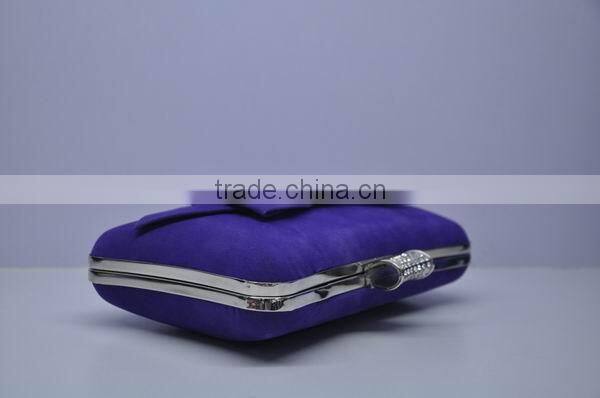 blue evening bag