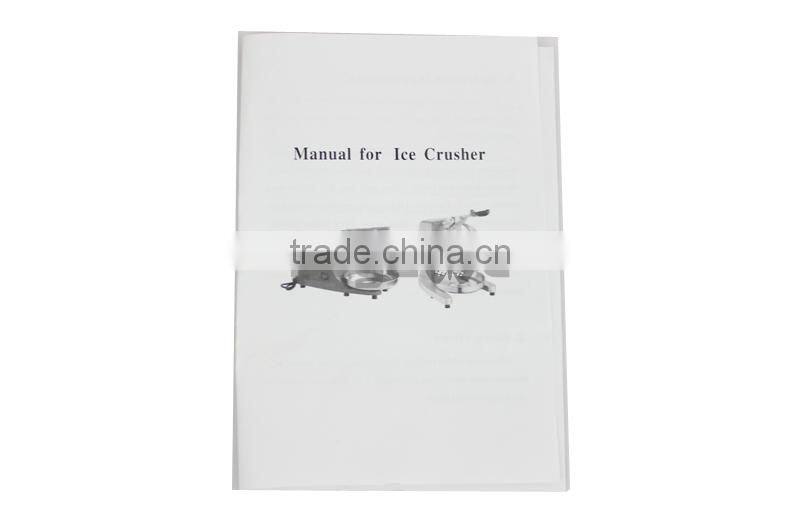 Electric Ice Shaver Snow Cone Maker Machine Crusher Dual Stainless Blade