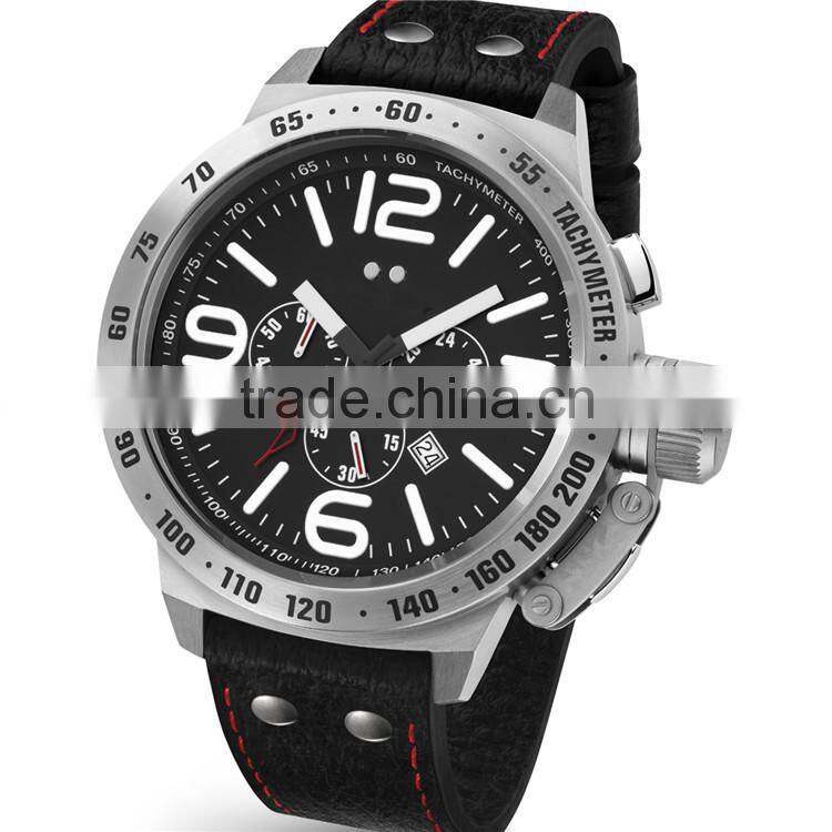 Build your watch brand easily multifunctional japan movt quartz watch price stainless steel 30 meters-100 meters water resistant