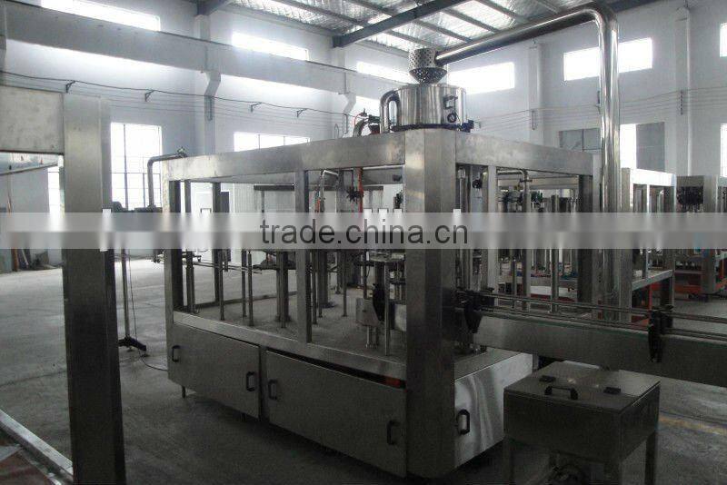 Washing filling and capping machine