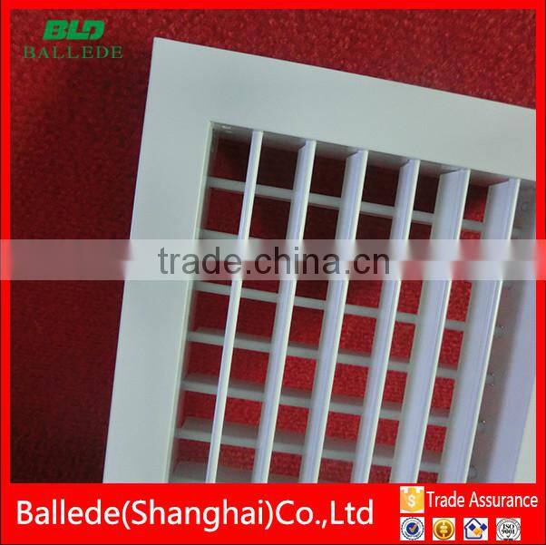 high quality double deflection aluminum louver