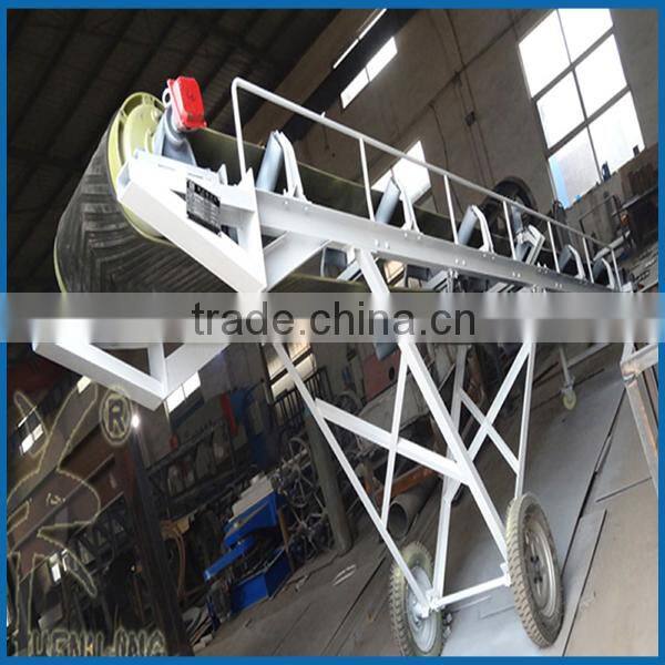 Professional manufacture of adjustable grain portable belt conveyor