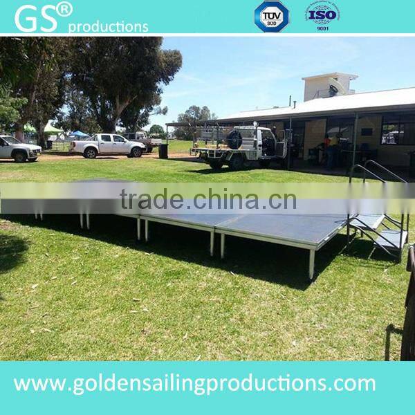 Aluminum outdoor staging portable stage