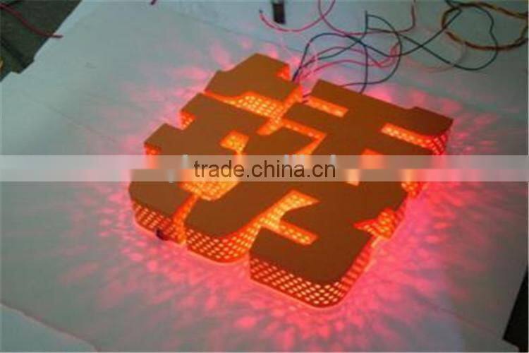 manufacturer punching holes wholesale vintage metal letters