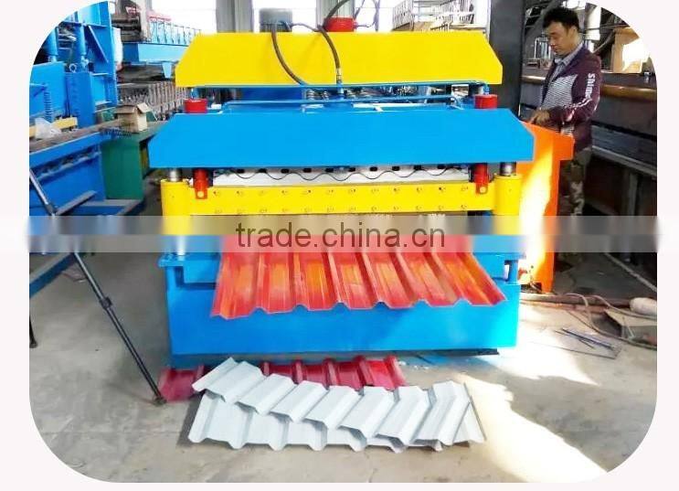Super quality hotsell double-layer roof machine