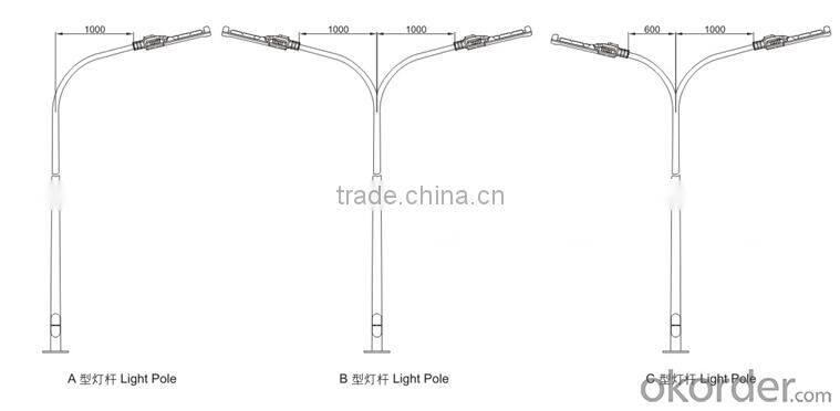 BD series LED anti-explosion street light100W